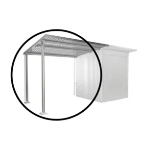 Tejado lateral para caseta AvantGarde