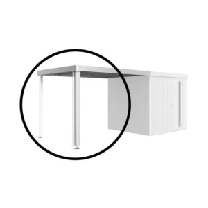 Tejado lateral para la caseta Neo