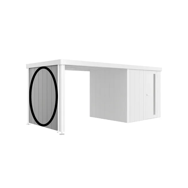 Side Wall for Side Canopy Neo Garden Shed