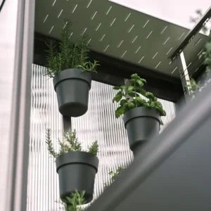 Plant pot set for greenhouse Florentina 3 pots
